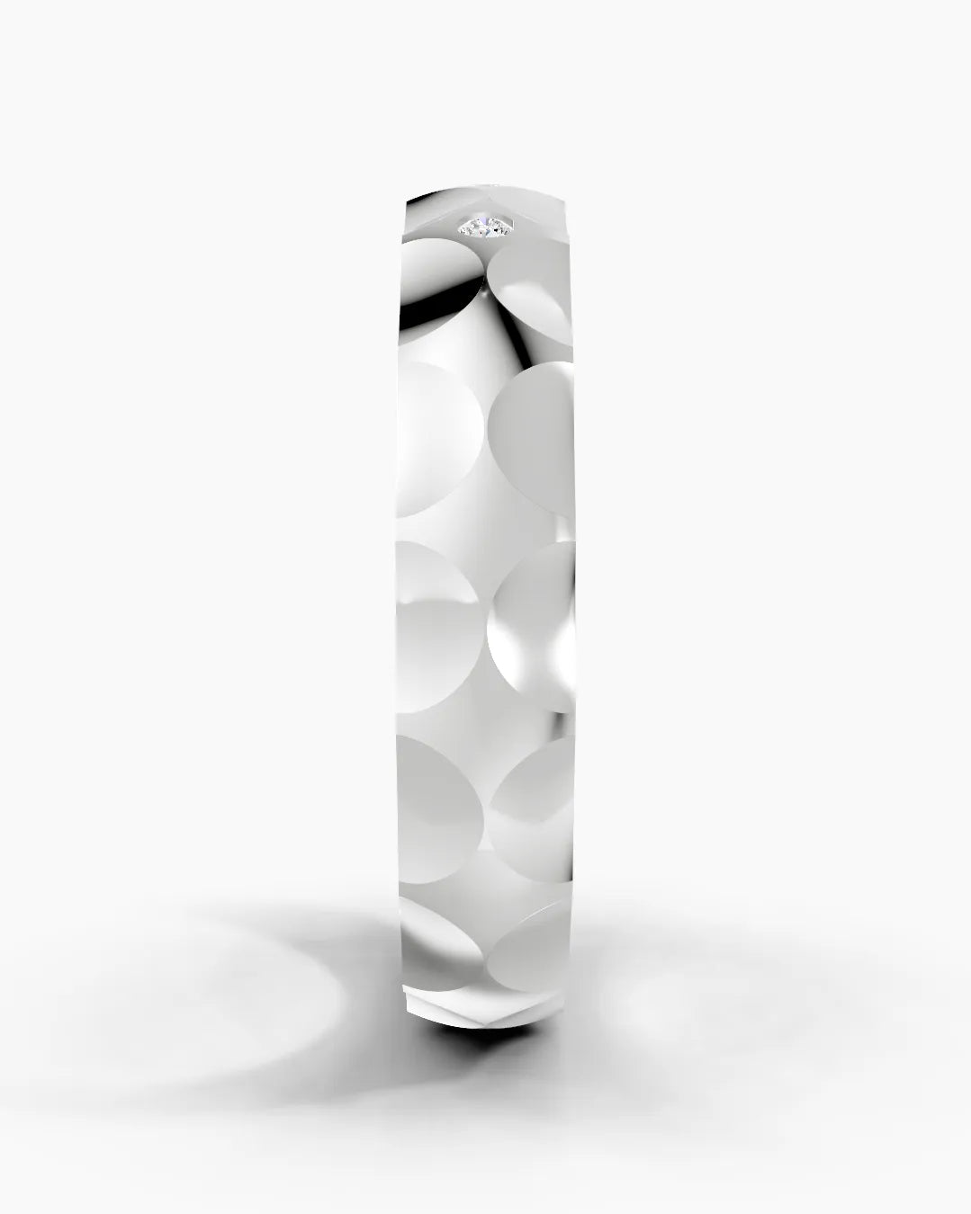 Triad Edge Men Ring