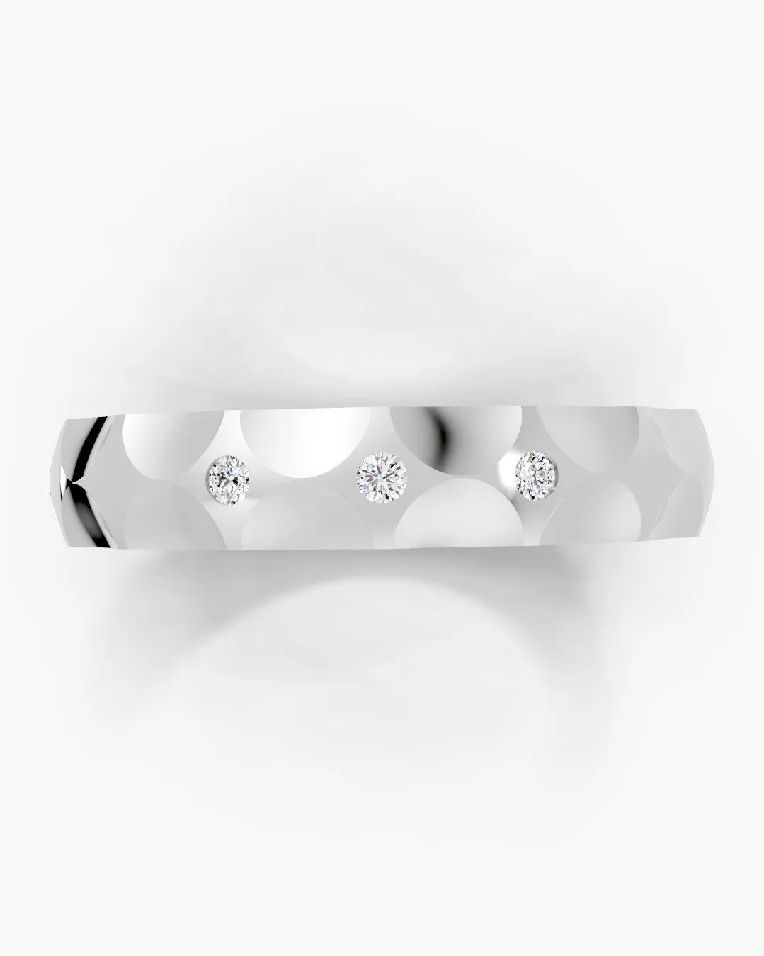 Triad Edge Men Ring