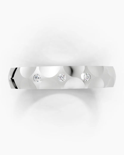 Triad Edge Men Ring