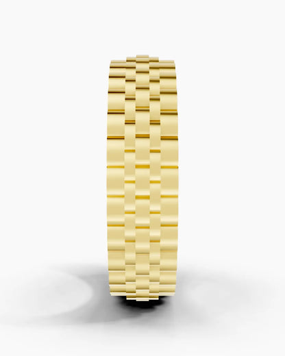 Seamless Link Men Ring