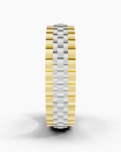 Interlock Edge Men Ring