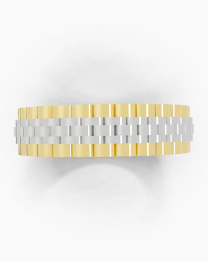 Interlock Edge Men Ring