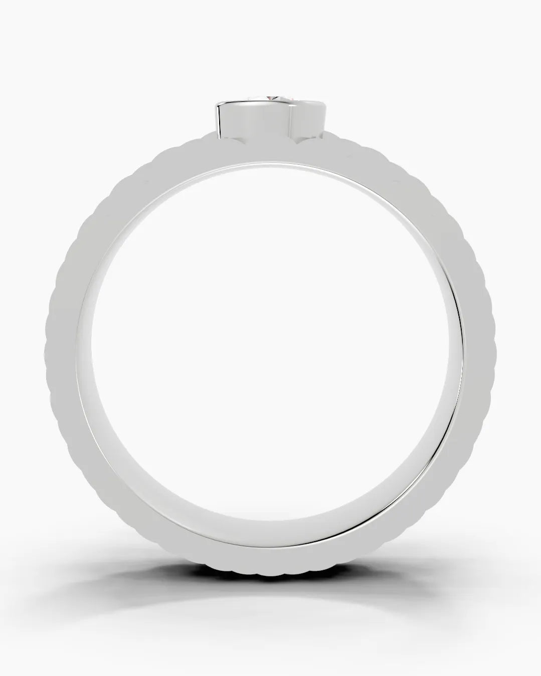 Gleaming Flow Men Ring