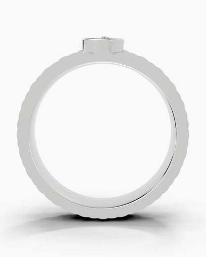 Gleaming Flow Men Ring