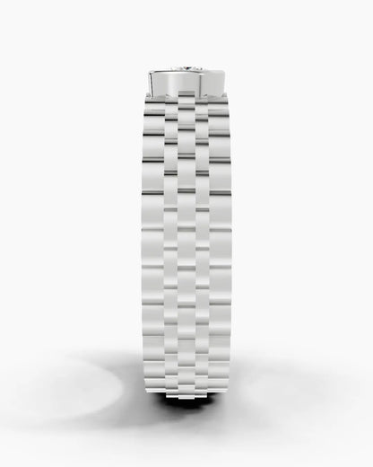 Gleaming Flow Men Ring