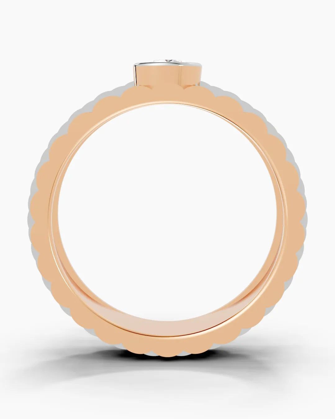 Linked Spark Men Ring
