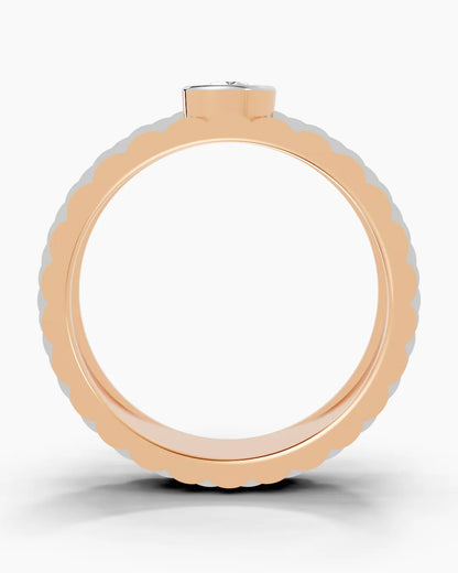 Linked Spark Men Ring