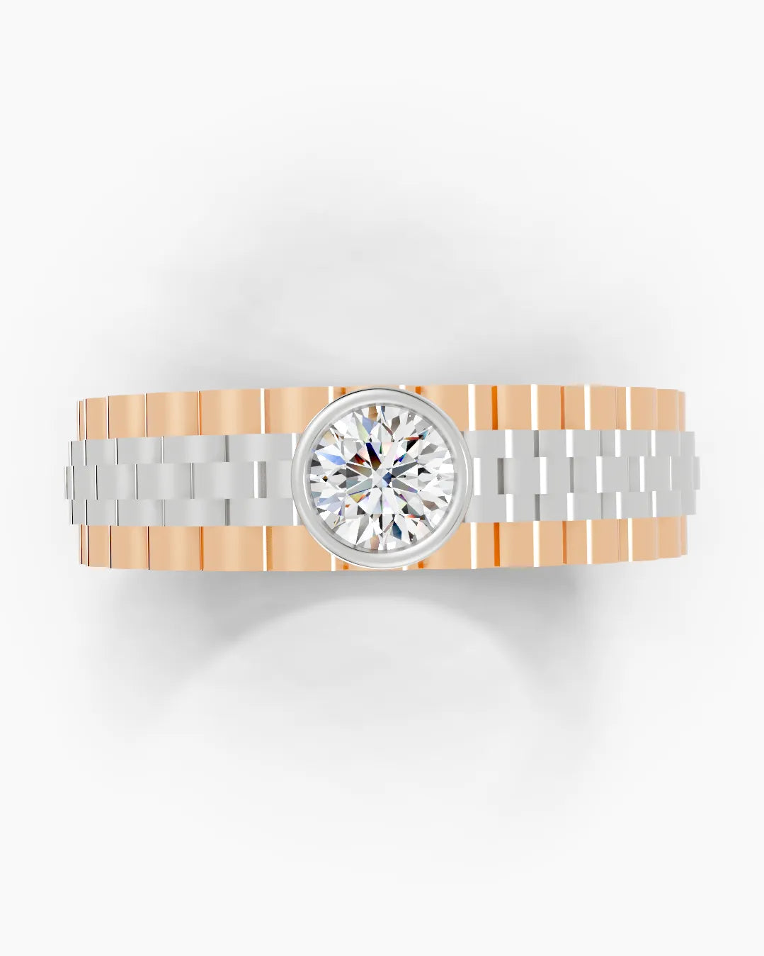 Linked Spark Men Ring