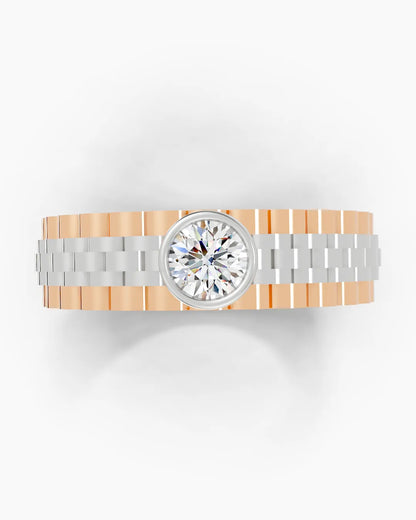 Linked Spark Men Ring