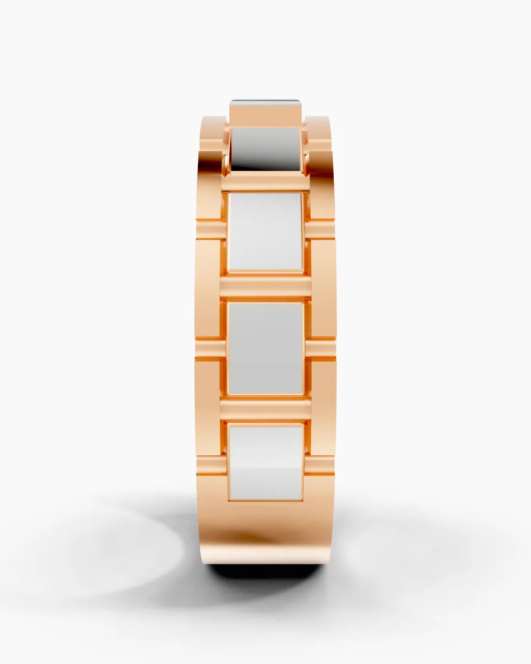 Sleek Structure Men Ring