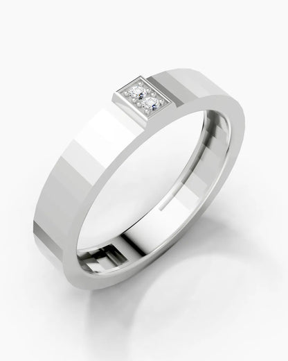 Textured Trio Men Ring