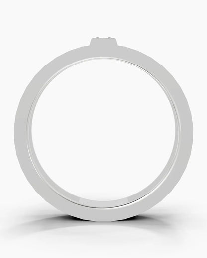 Textured Trio Men Ring