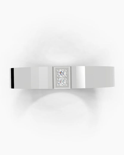 Textured Trio Men Ring