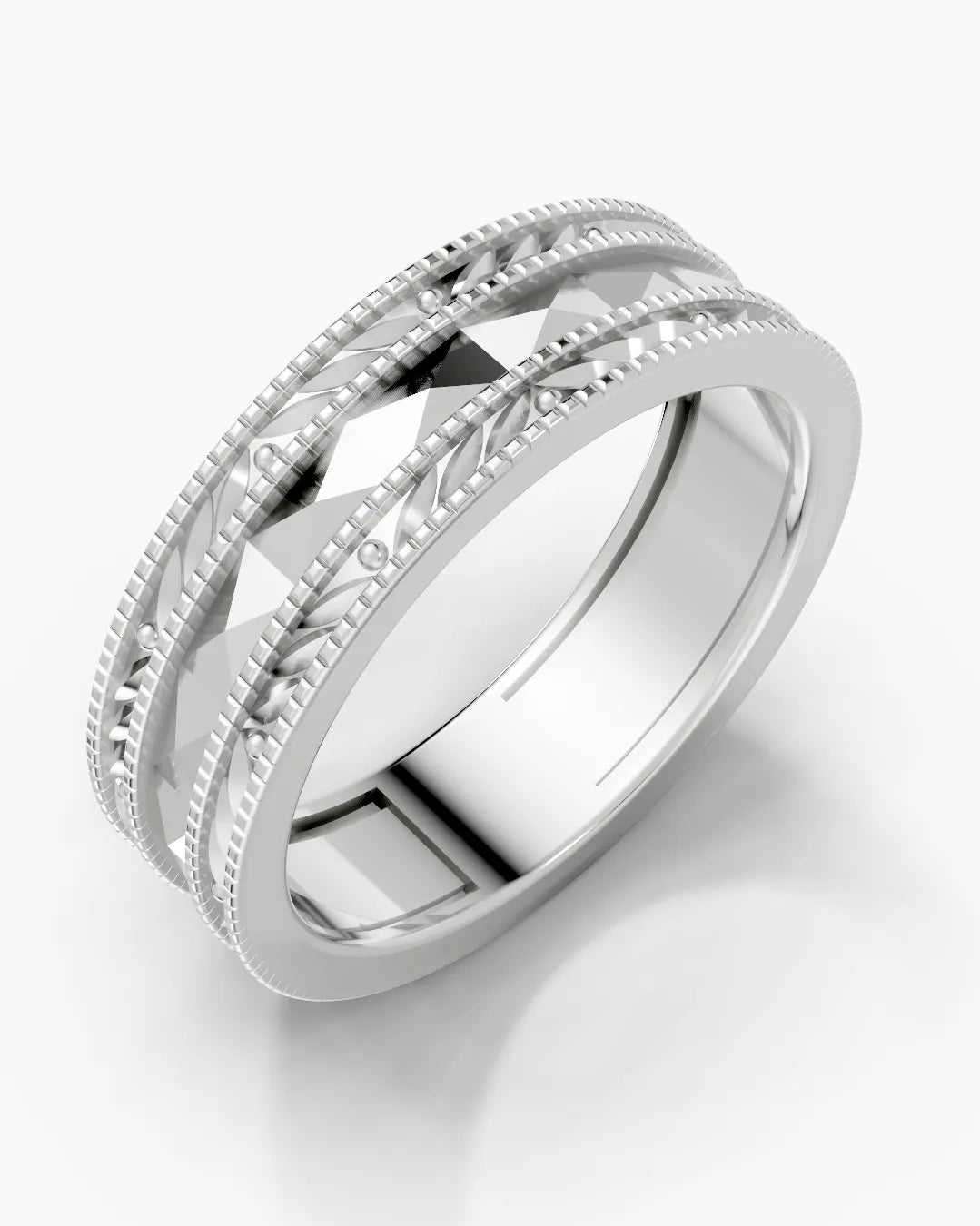 Textured Artisan Men Ring