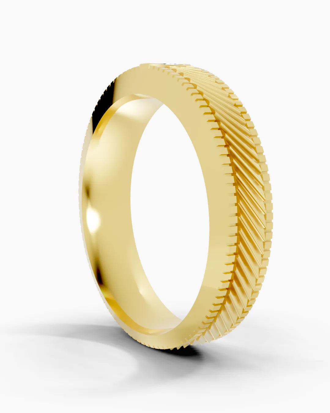 Stellar Round Men Ring