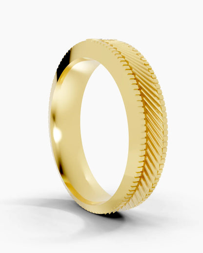 Stellar Round Men Ring