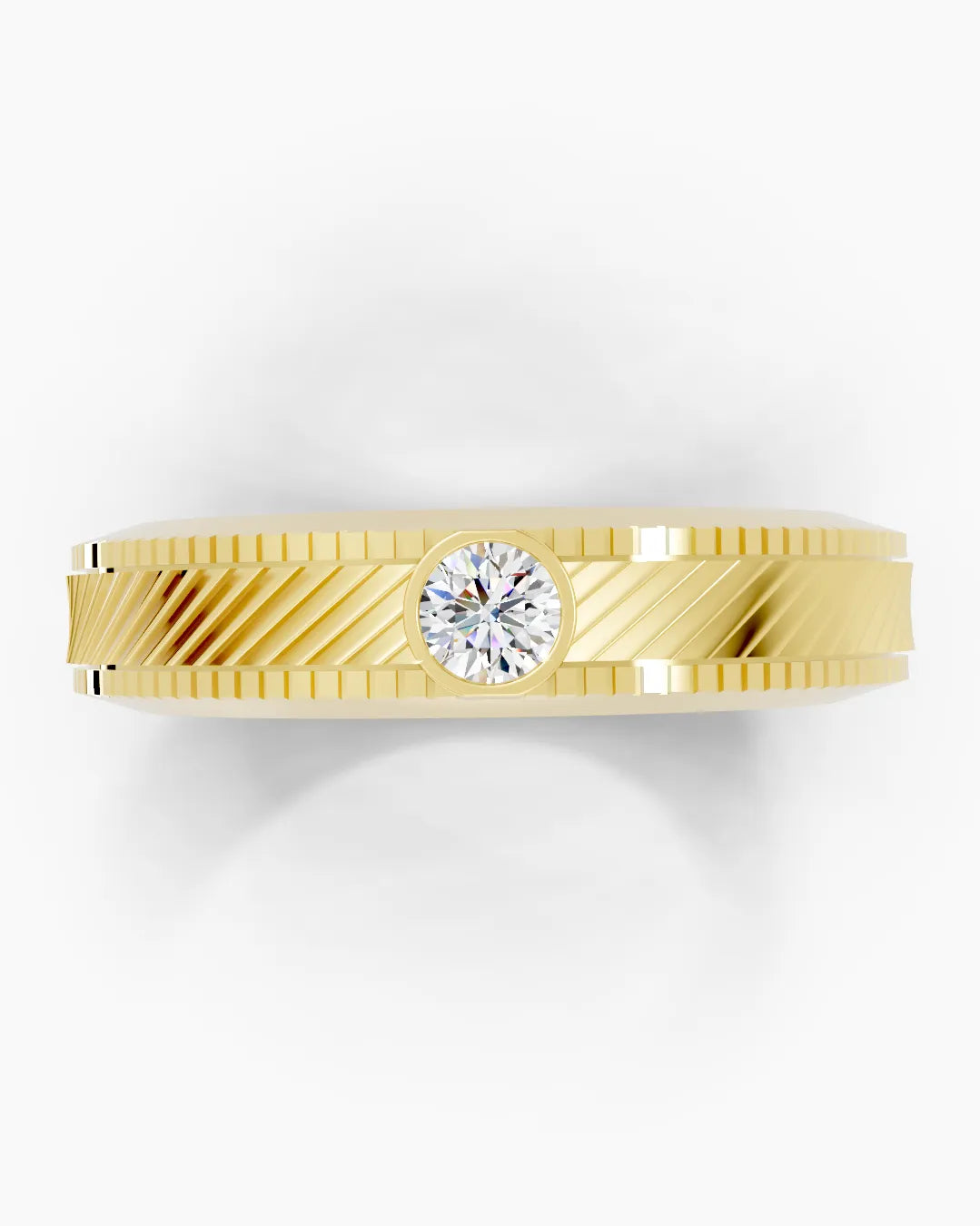 Stellar Round Men Ring