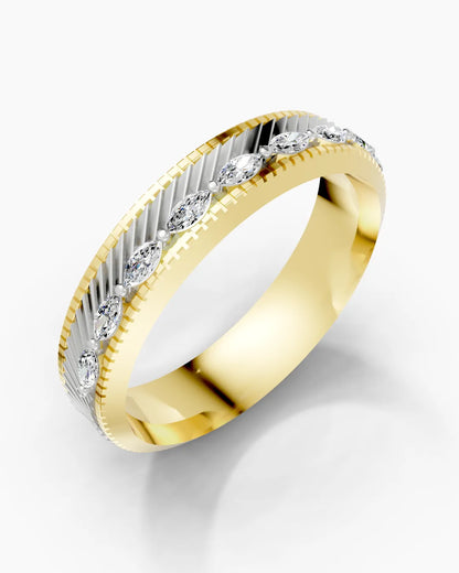 Marquise Shine Men Ring