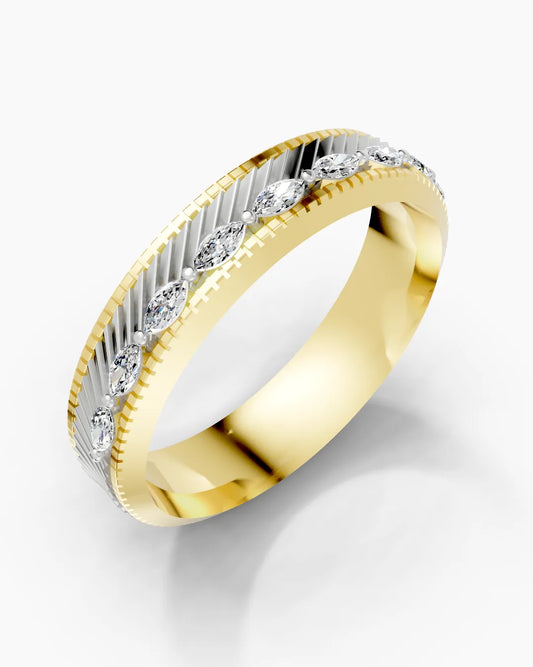 Marquise Shine Men Ring