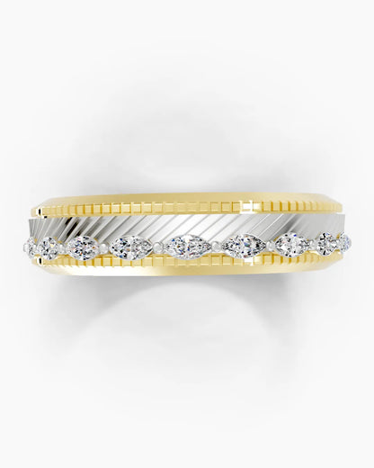 Marquise Shine Men Ring