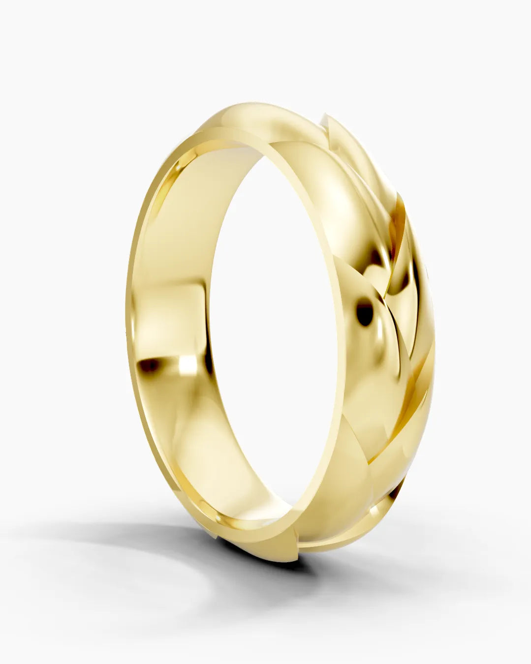Verdant Etch Men Ring