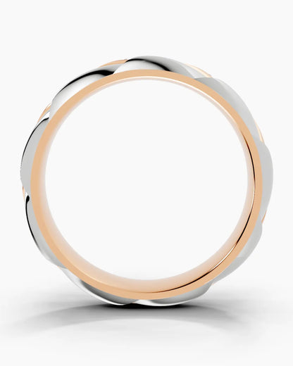 Foliage Sparkle Men Ring
