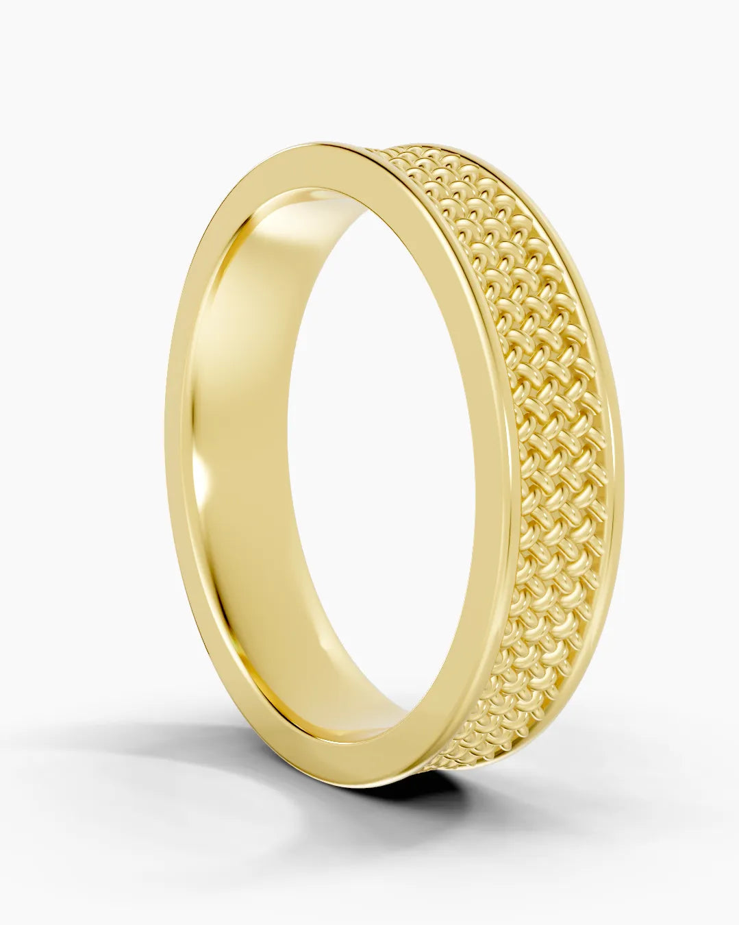 Granite Weave Men Ring