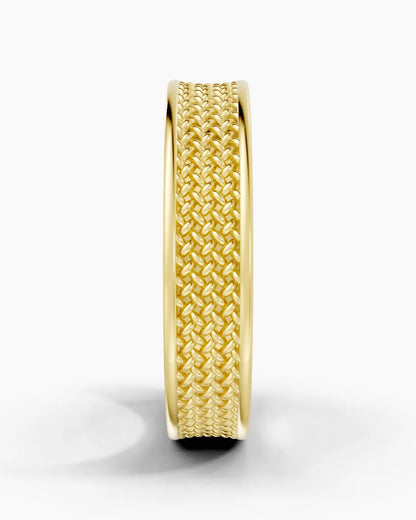 Granite Weave Men Ring