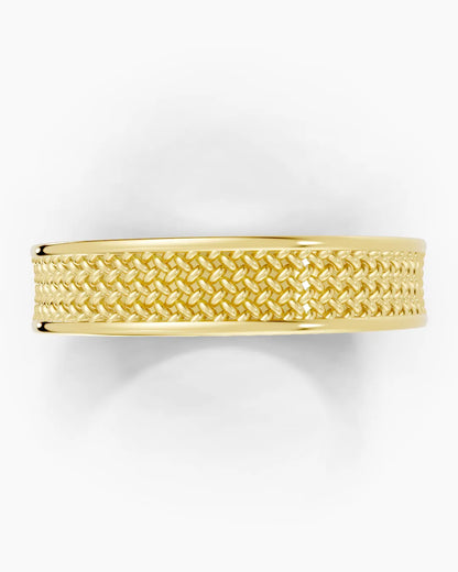 Granite Weave Men Ring