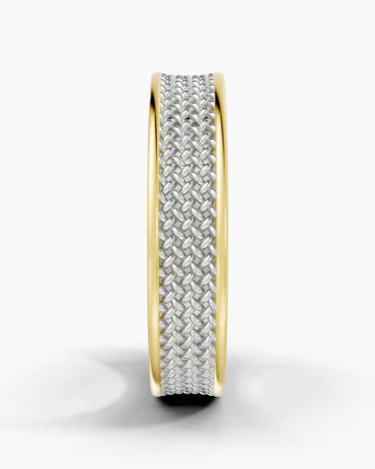 Timber Grain Men Ring