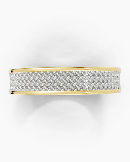 Timber Grain Men Ring