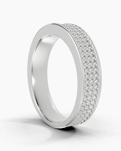 Fieldstone Cross Men Ring