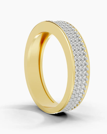 Sylvan Etch Men Ring