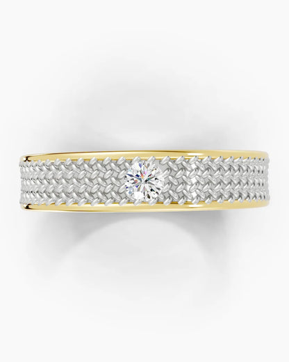 Sylvan Etch Men Ring