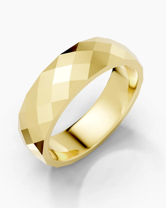 Aurafacet Men Ring