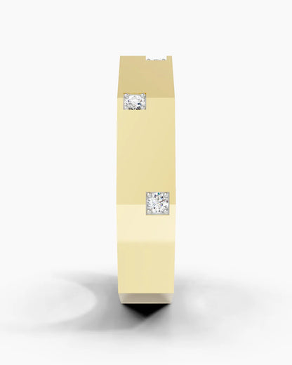 Hexa Crest Men Ring