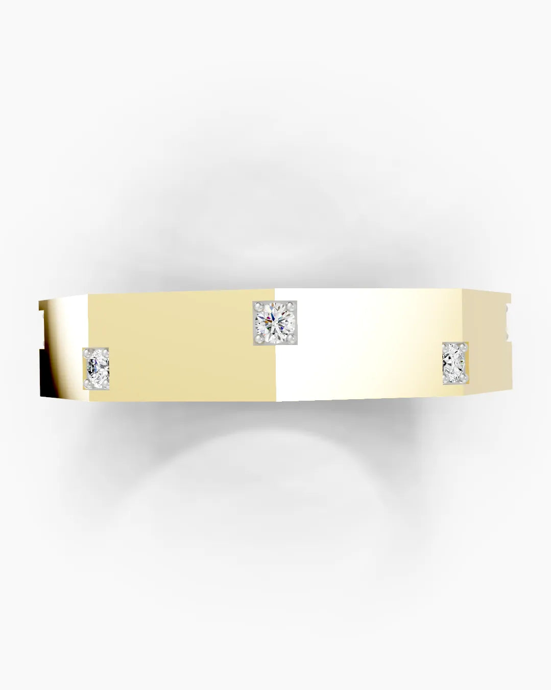Hexa Crest Men Ring