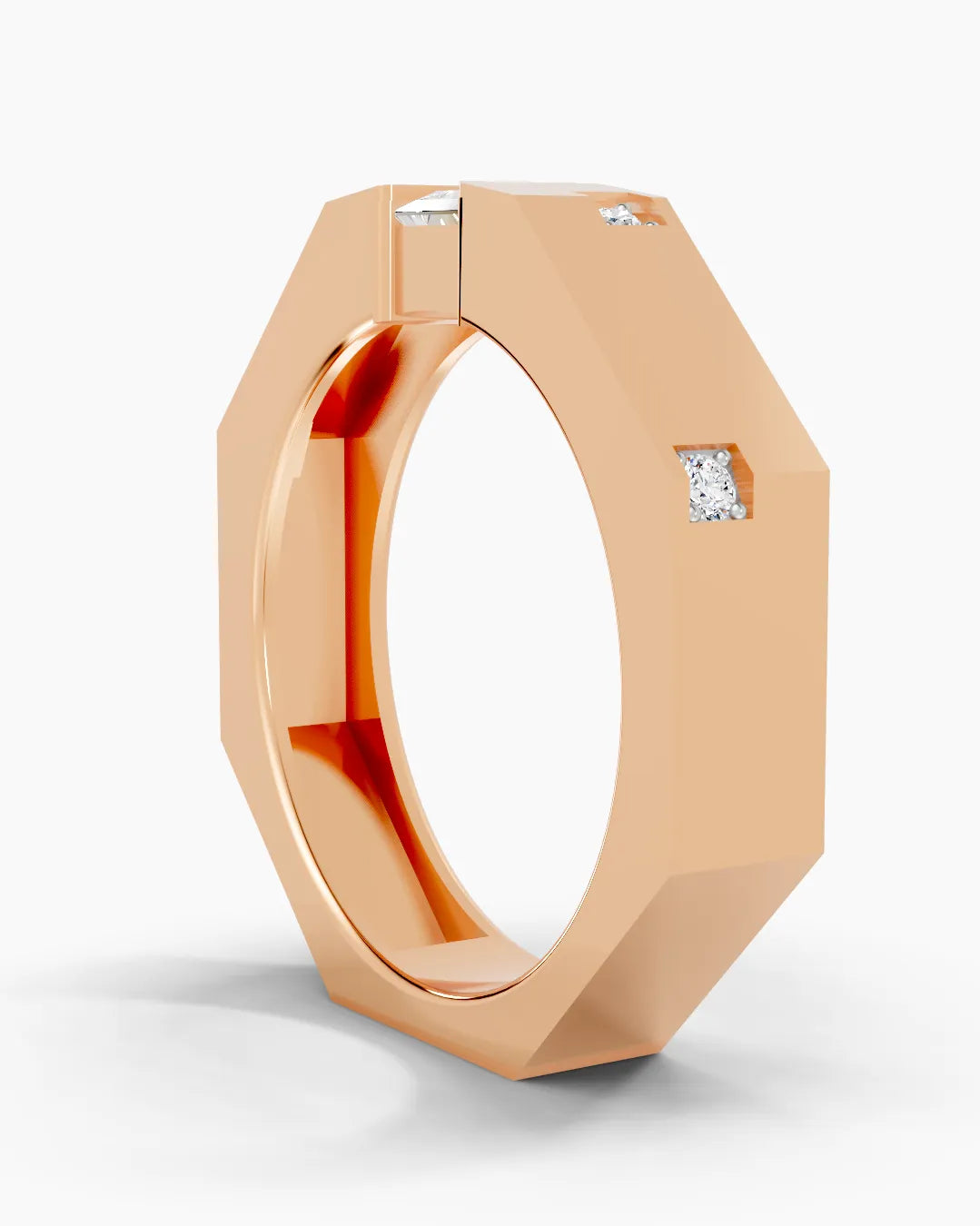 Prism Hollow Men Ring
