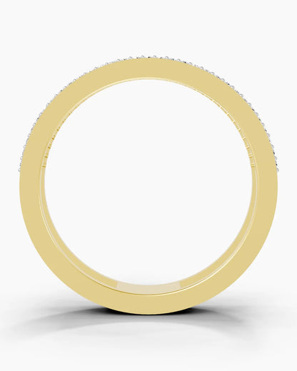 Ridge Burnish Men Ring