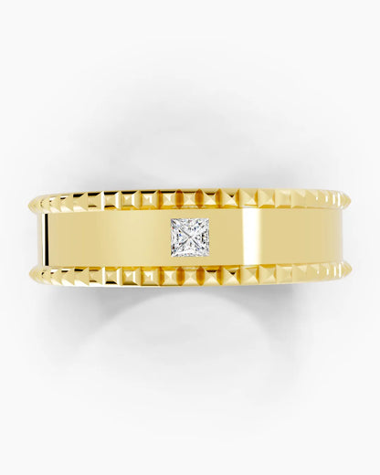 Regal Stone Men Ring