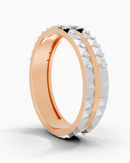 Ridge Band Men Ring