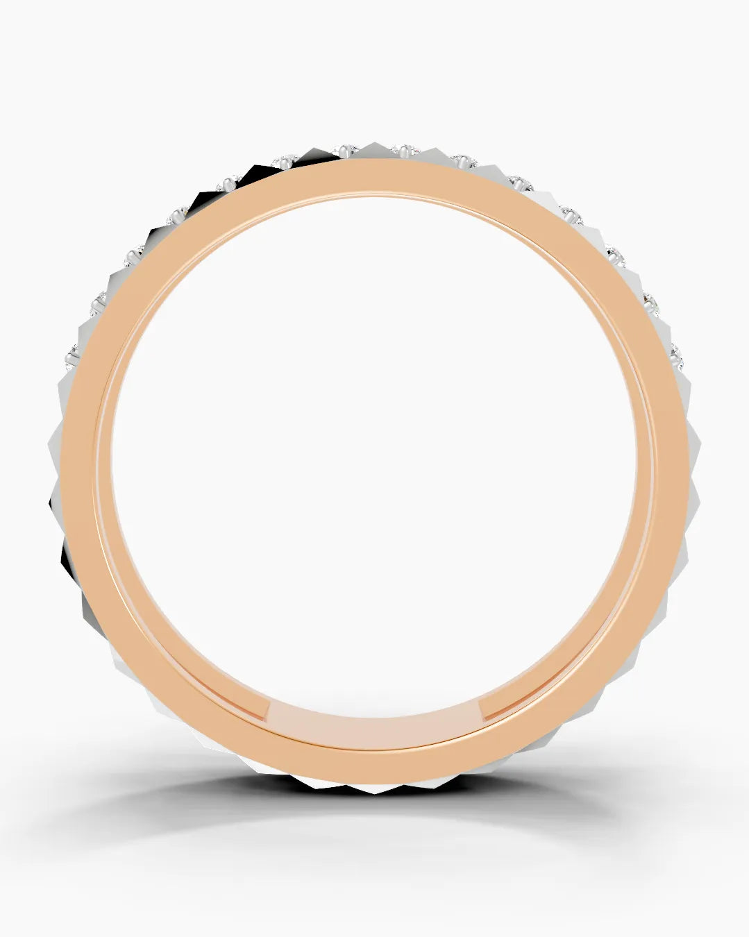 Ridge Band Men Ring