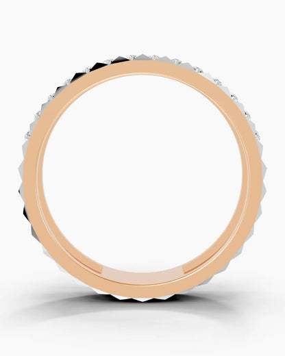 Ridge Band Men Ring