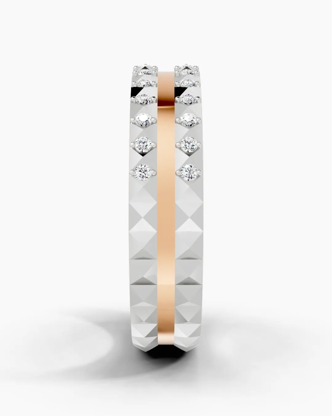 Ridge Band Men Ring