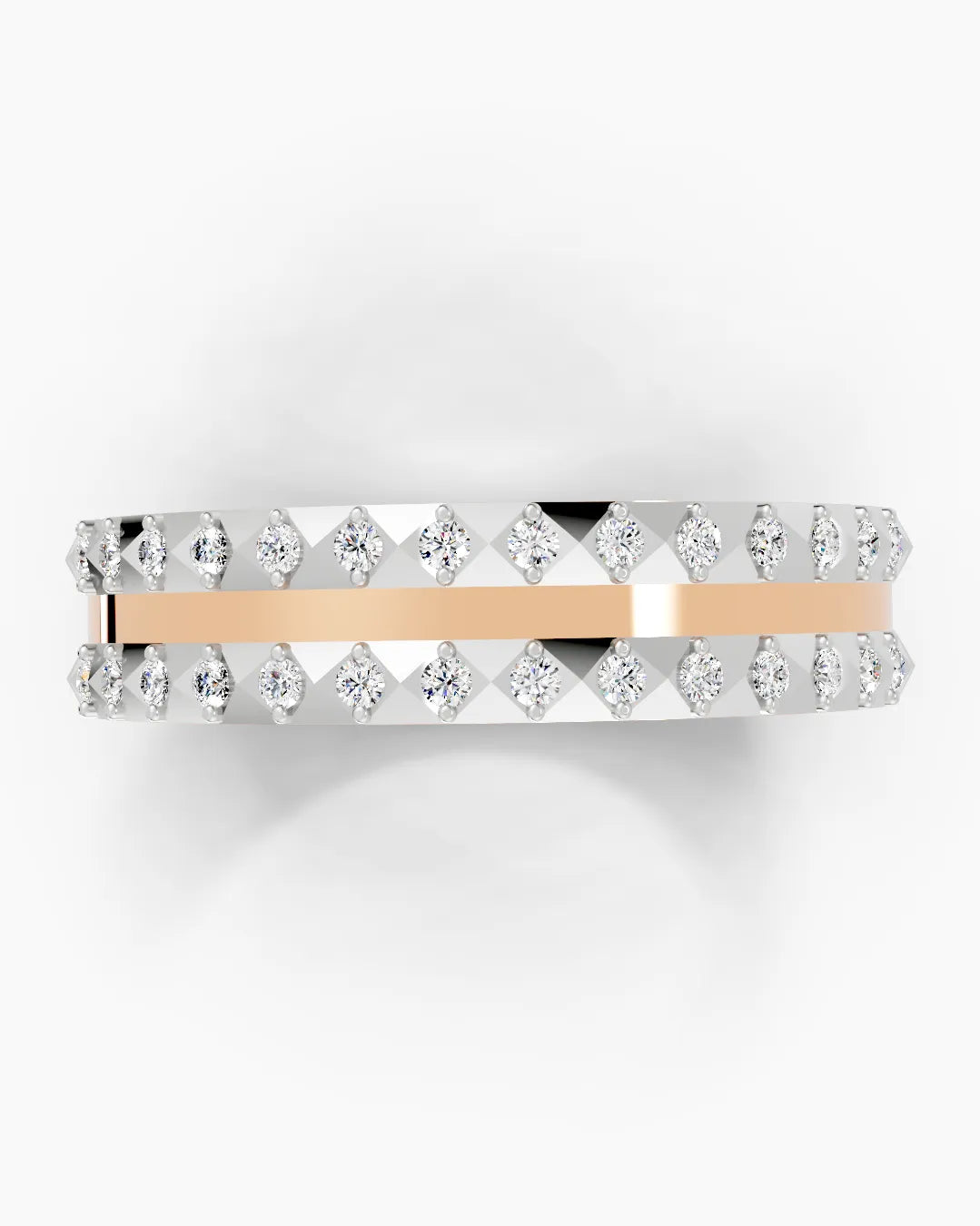 Ridge Band Men Ring