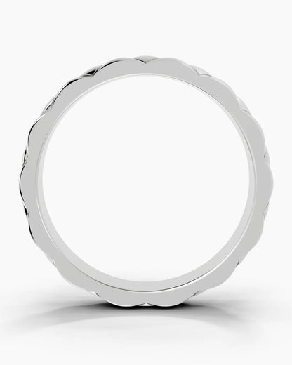 Grid Matrix Men Ring