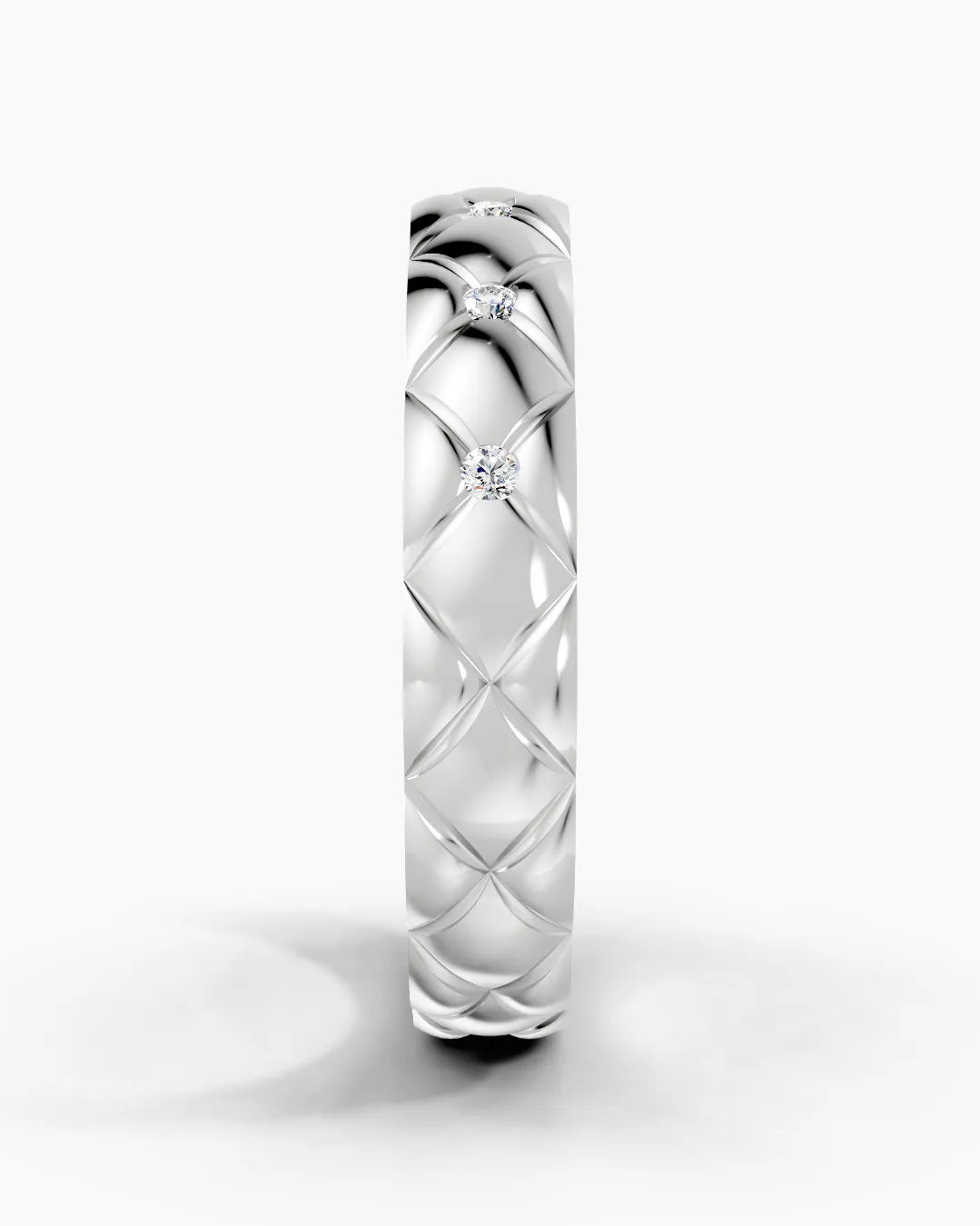 Grid Matrix Men Ring