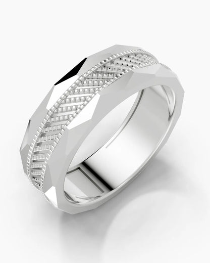 Gleam Mosaic Men Ring