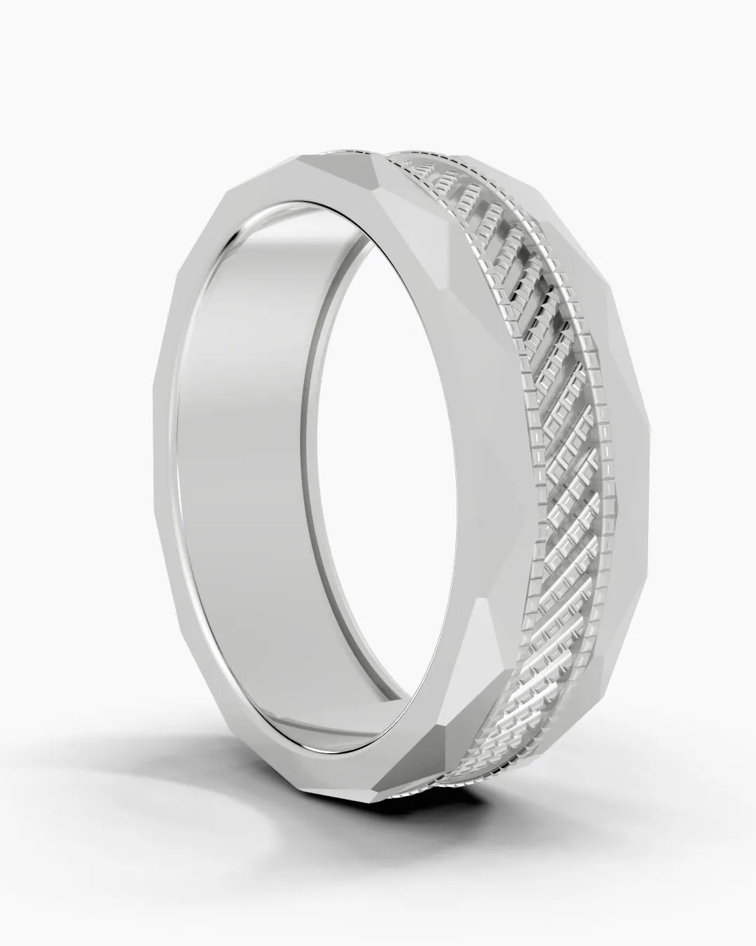 Gleam Mosaic Men Ring