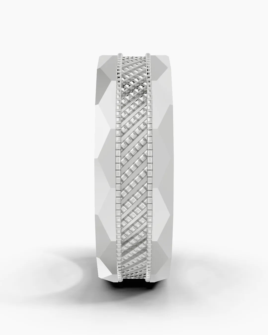 Gleam Mosaic Men Ring